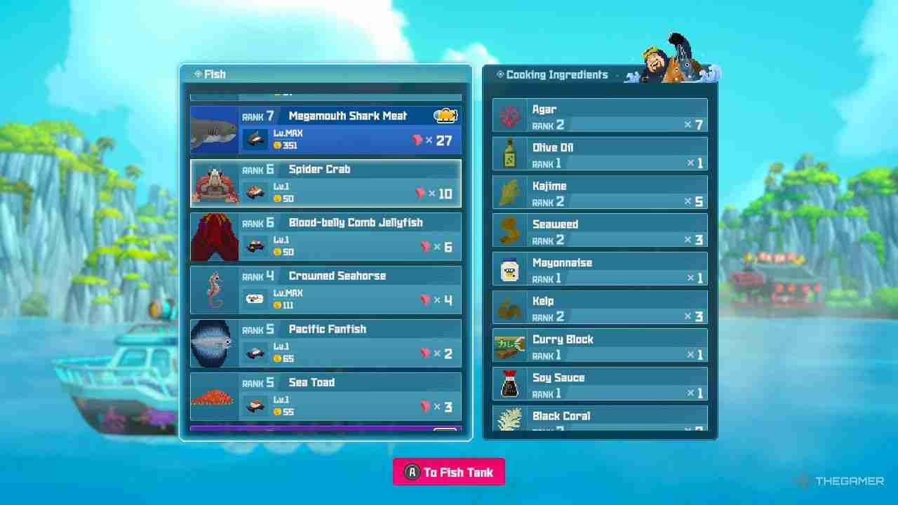 Dave The Diver: How To Catch Spider Crabs
