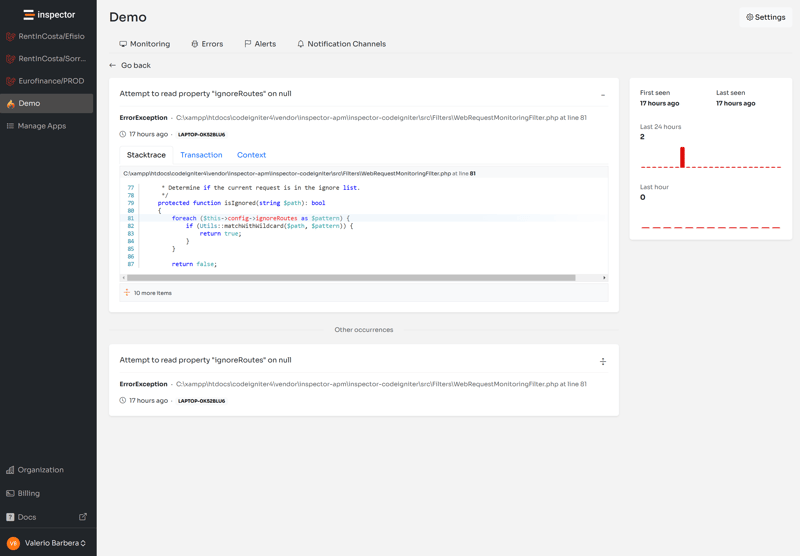 CodeIgniter Monitoring Library – Born from Understanding Real Developer Needs