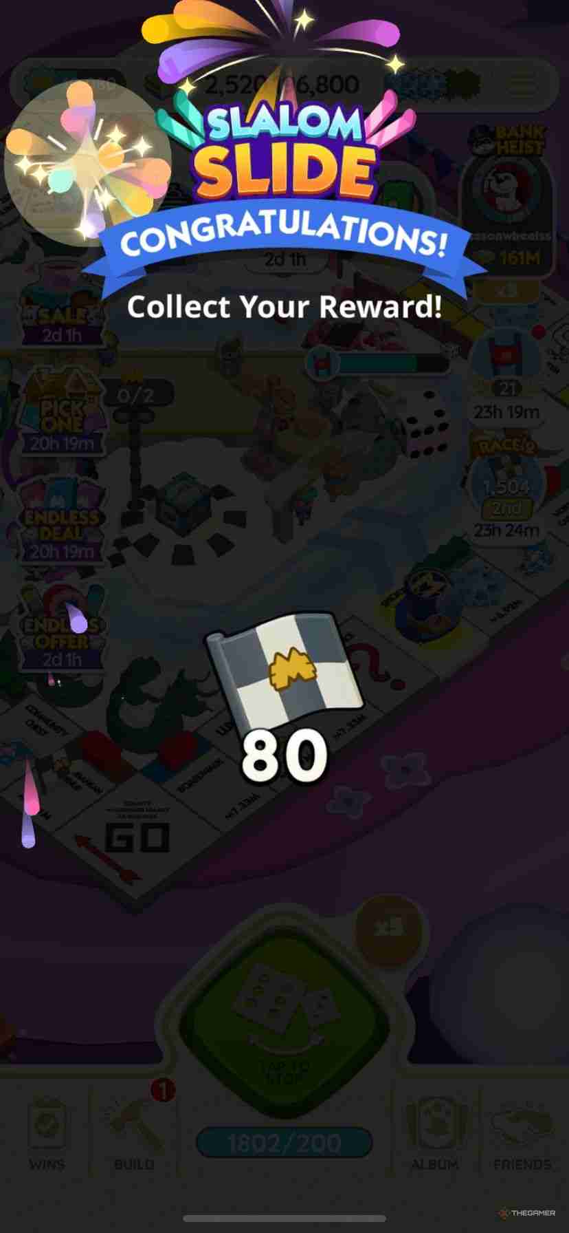 Monopoly Go: Slalom Slide Rewards Guide (January 10-11)