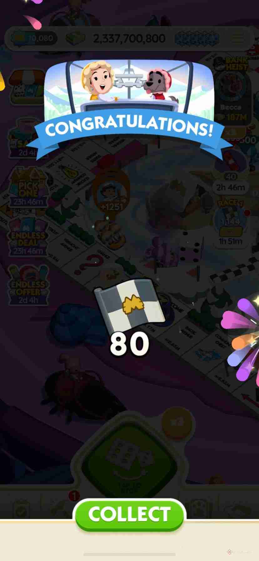 Monopoly Go: Lift To The Top Rewards Guide (January 10-12)