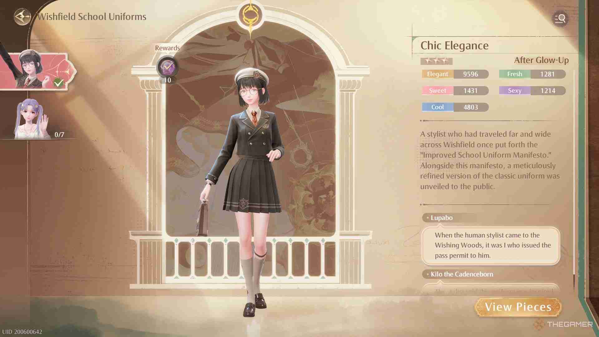 Infinity Nikki: How To Craft The Chic Elegance Outfit