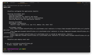 Experiment with Chainlit AI interface with RAG on Upsun
