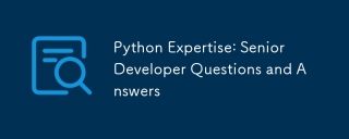 Python Expertise: Senior Developer Questions and Answers