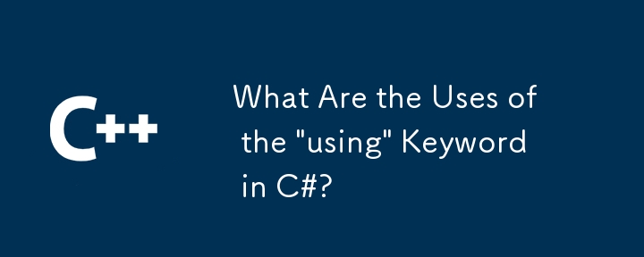What Are the Uses of the 