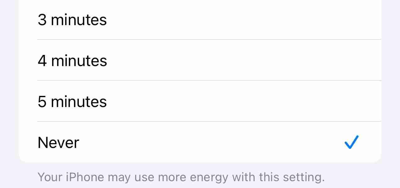 How to Stop Your iPhone Screen From Automatically Turning Off