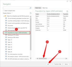 How to Import Tables From the Web to Excel 365