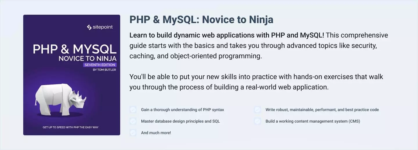 Introducing PHP: A Beginner's Guide 