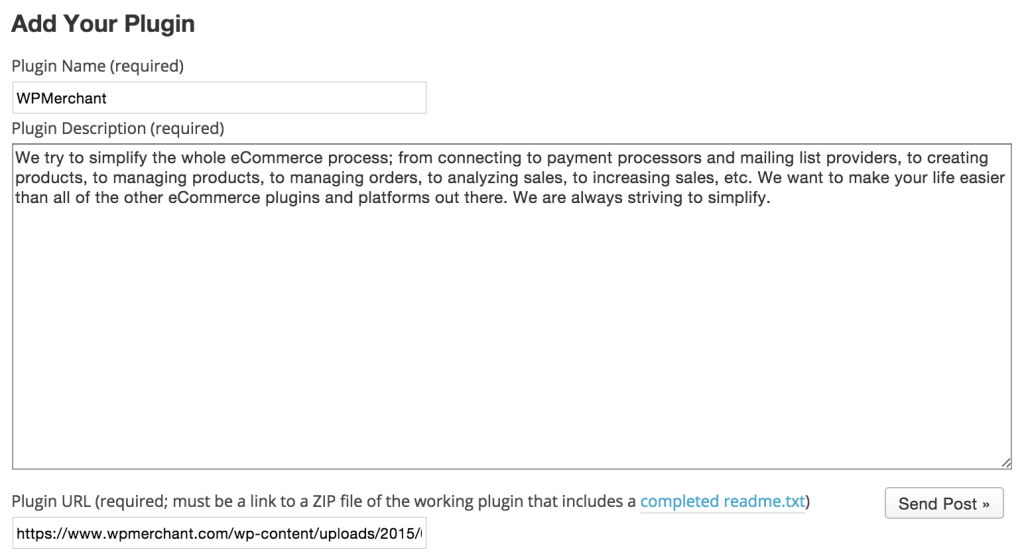 Publishing a Plugin to the WordPress Plugin Directory