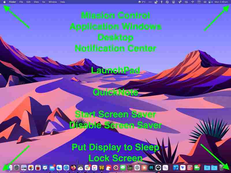 macOS Tip: Set Up and Control Hot Corners With Modifier Keys