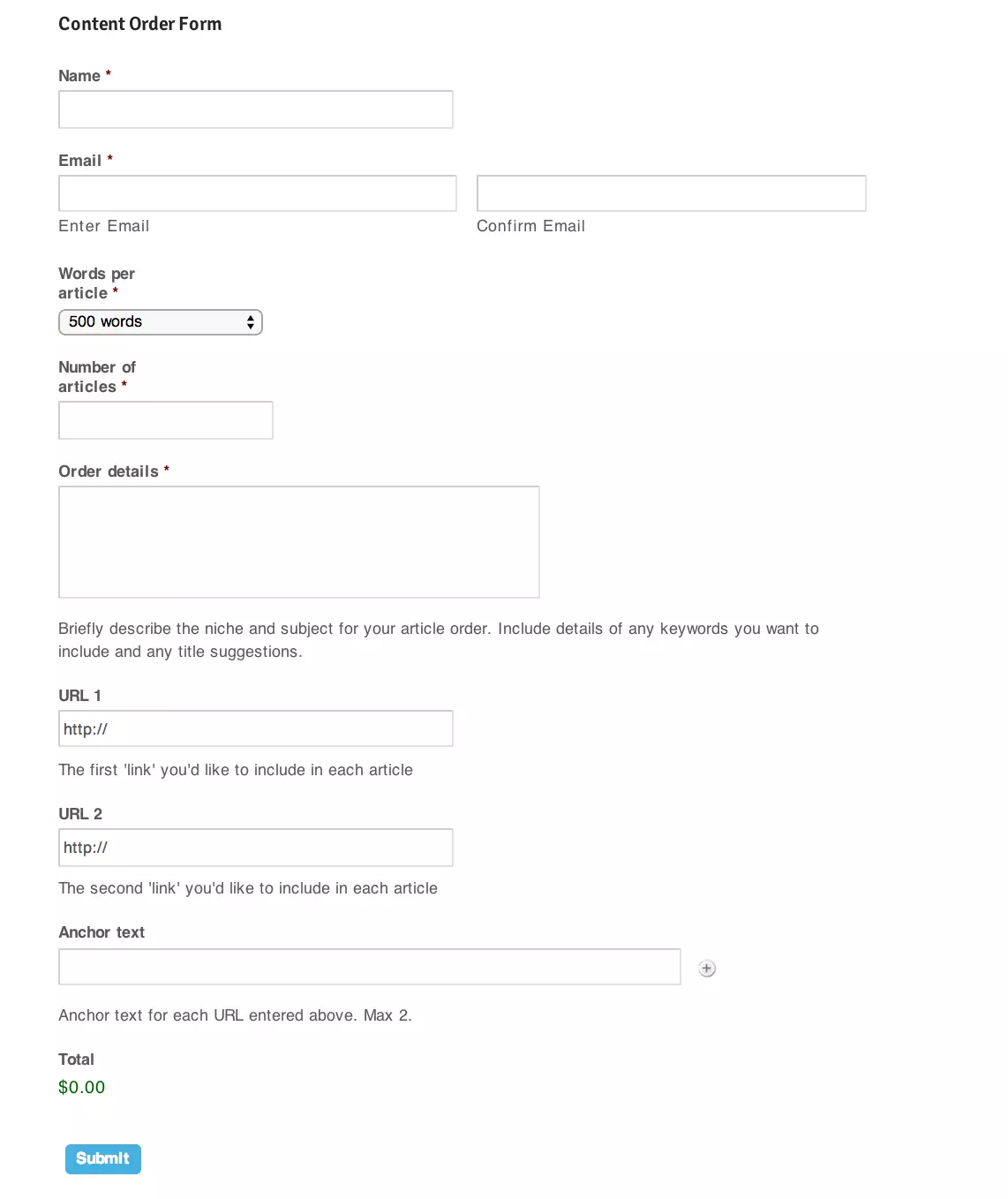 Create a Simple Order Form in WordPress in Under 5 Minutes-WordPress-php.cn