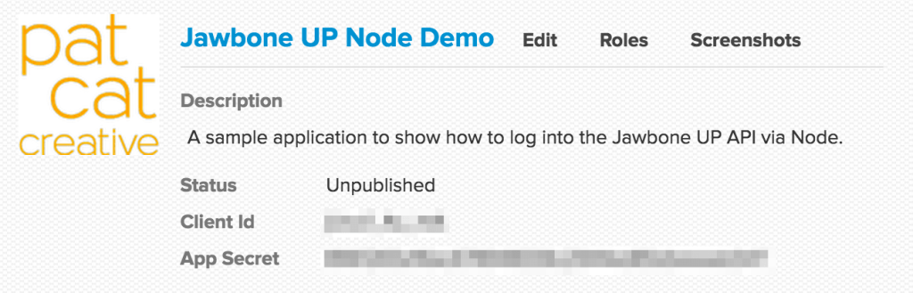 Connecting to the Jawbone UP API with Node.js