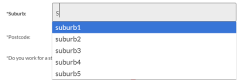jQuery ajax html5 Datalist Autocomplete 예
