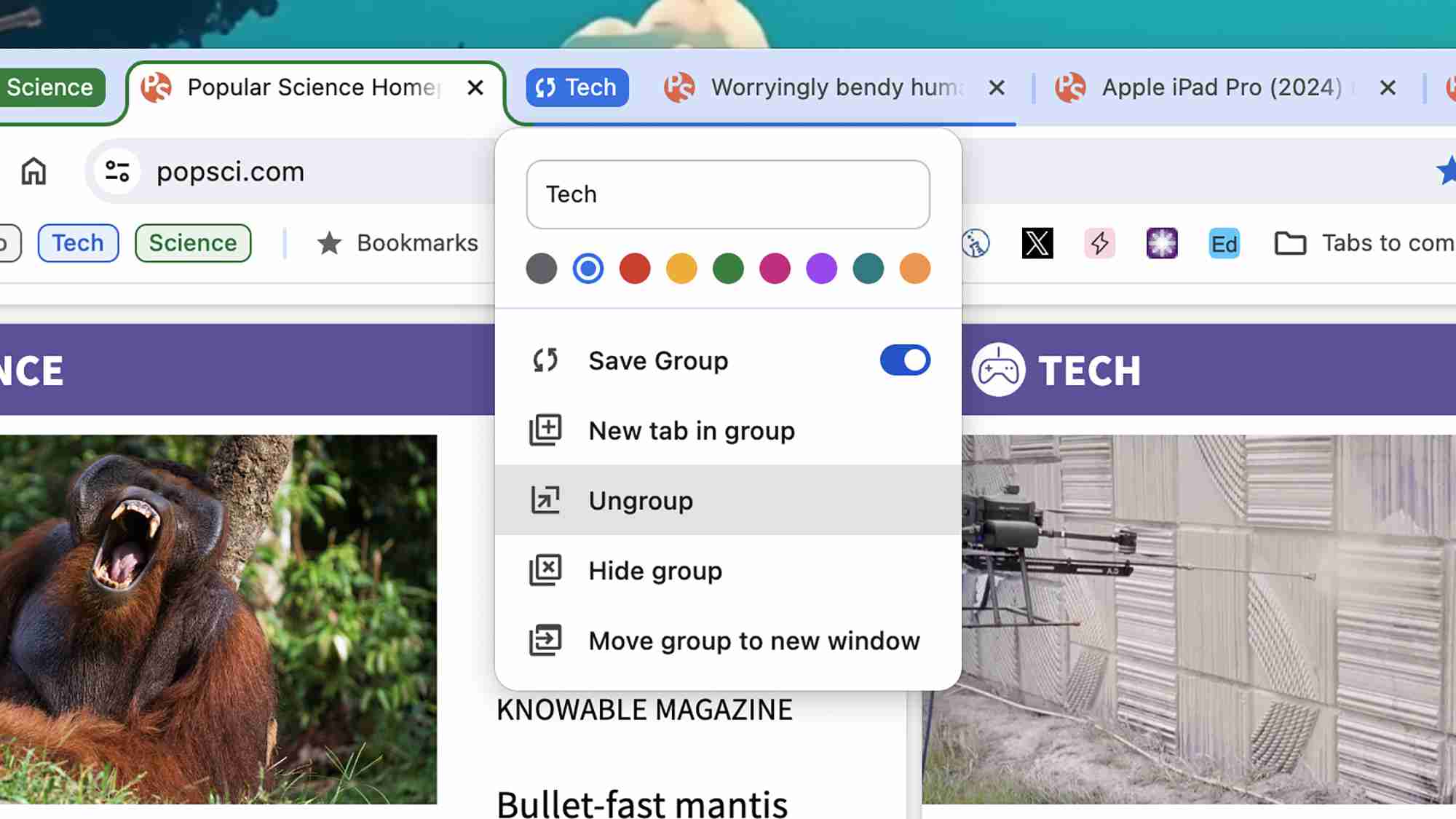 How to group tabs in google chrome and free yourself from browser