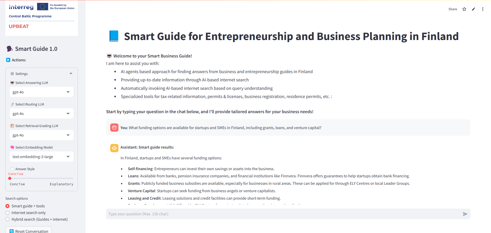 Developing an AI-Powered Smart Guide for Business Planning & Entrepreneurship