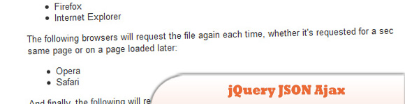 10 JSON Data with jQuery Plugins, Scripts & Tuts