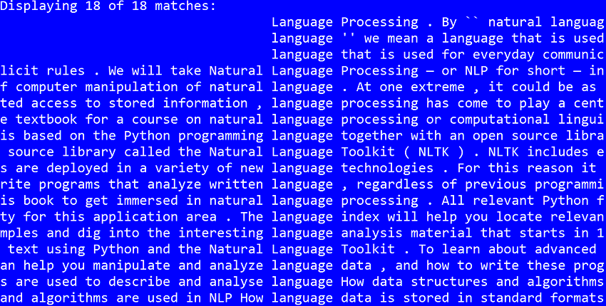 Introducing the Natural Language Toolkit (NLTK)