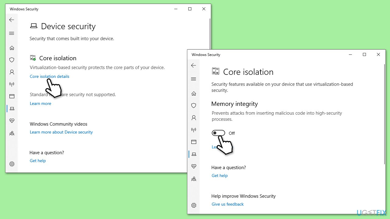 How to fix 'A driver cannot load on this device (AsIO.sys)' error in Windows?