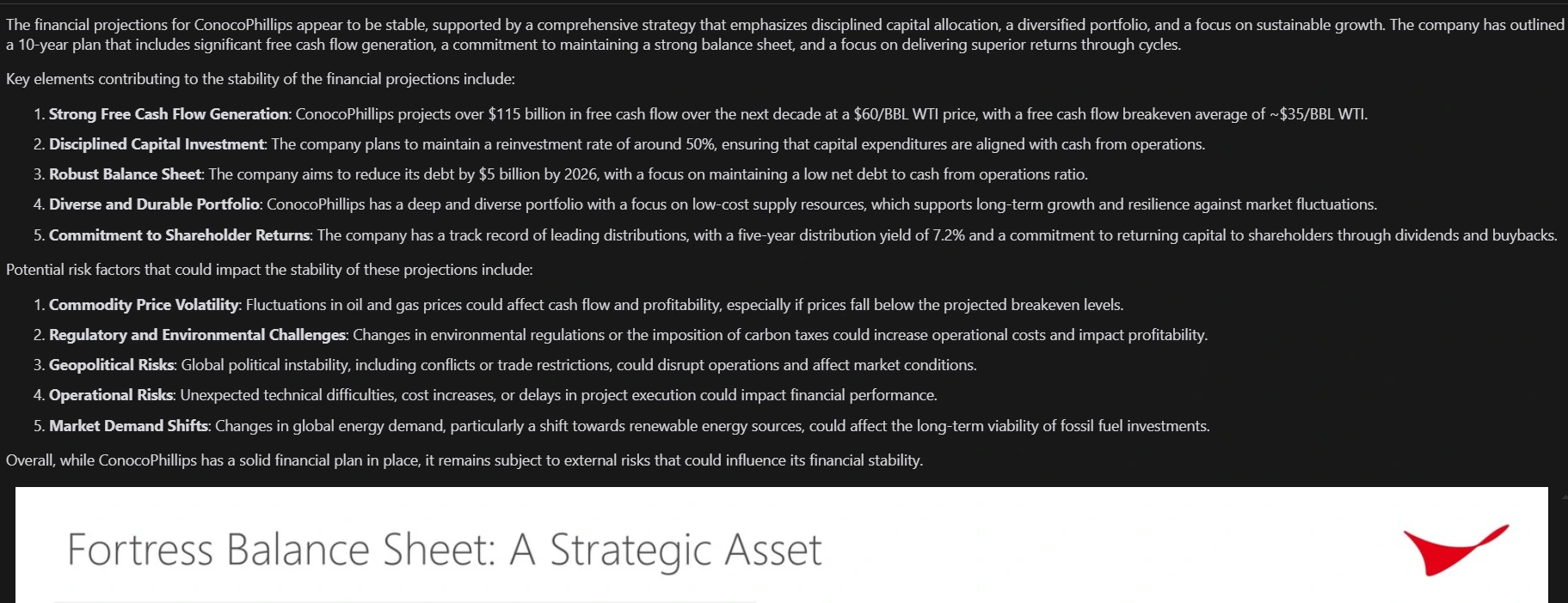 Multimodal Financial Report Generation using Llamaindex