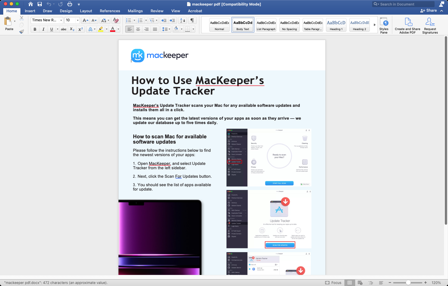 How to Convert PDF to Word on Mac? How to Change It?