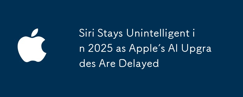 siri tetap tidak puas pada tahun 2025 sebagai upgrade AI yang lebih tinggi Untuk pemahaman kontekstual yang lebih baik, telah ditolak kembali ke 2026. Pada mulanya dipamerkan di WWDC 2024 dengan pelepasan 2025 yang diunjurkan, pembantu suara yang dinaik taraf ini akan tiba setahun kemudian. </P> <p> Pembaikan penting yang dijanjikan pada WWDC 2024, yang menampilkan pemperibadian AI yang didorong oleh AI, telah terbukti lebih mencabar daripada yang dijangkakan. Siri generasi akan datang ini ditunjukkan sebagai mampu mencari maklumat di pelbagai aplikasi dan peranti, memahami konteks dalam komunikasi, dan secara langsung berinteraksi dengan aplikasi, semua sambil mengekalkan privasi pengguna. maklumat peranti untuk membantu, semua sambil melindungi privasi anda. 