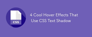 4 Cool Hover Effects That Use CSS Text Shadow