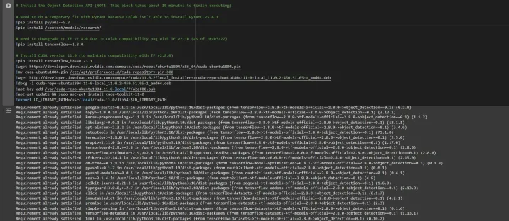 Tensorflowによるオブジェクトの検出