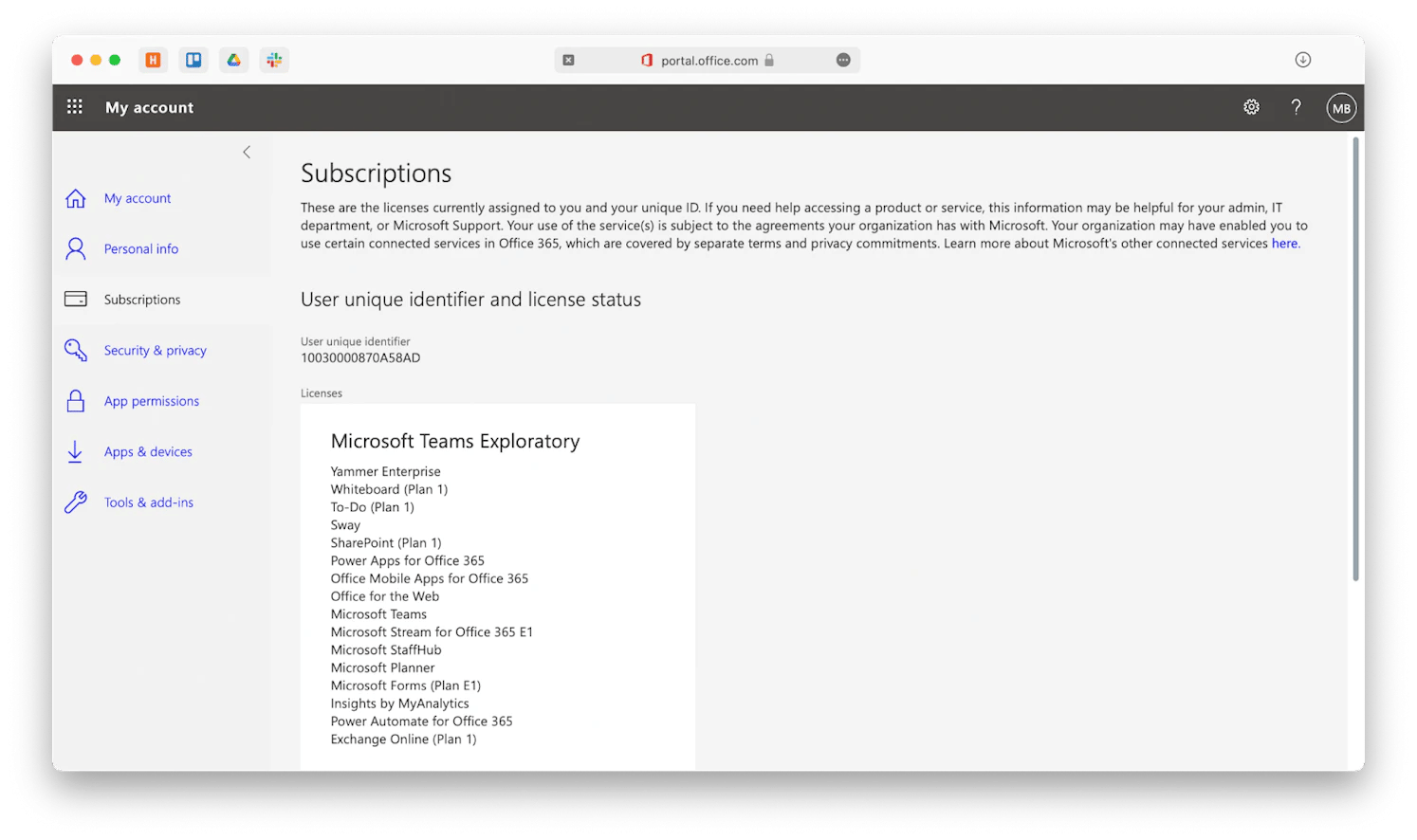 修复您的帐户不允许在Office 365中的Mac上编辑