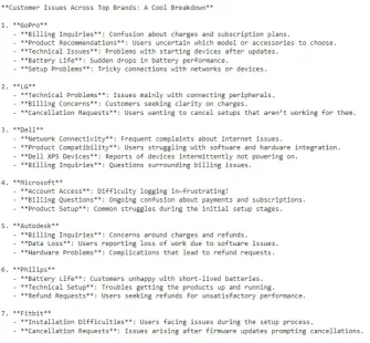 Agentic RAG for Analyzing Customer Issues