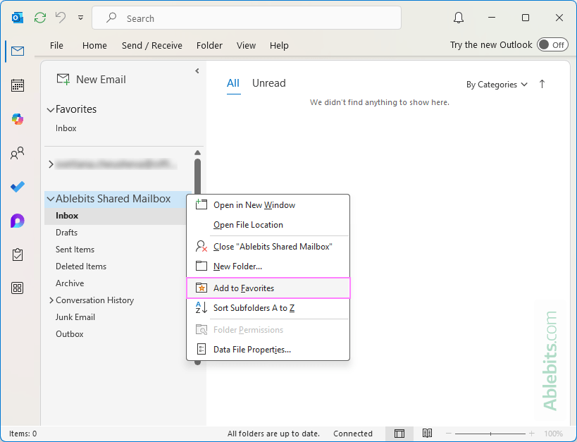 How to add shared mailbox in outlook classic new and web app excel