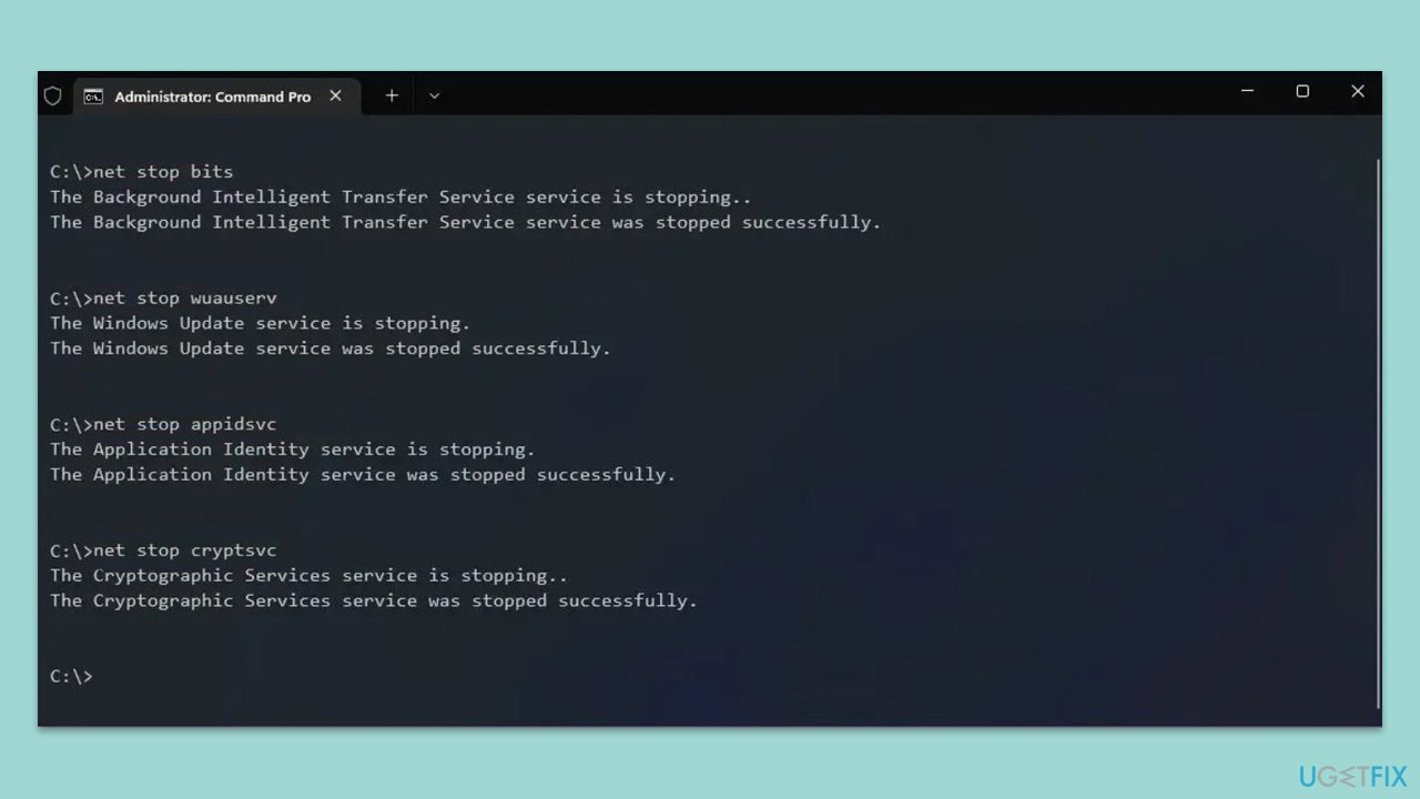 How to fix Windows update error 0x80071a30?