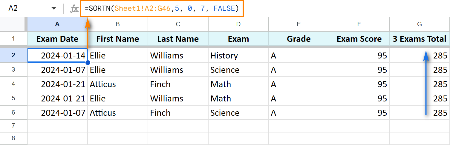 All you need to know to sort any data in Google Sheets