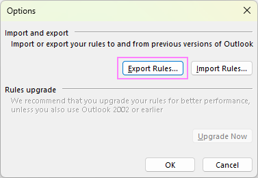예제와 함께 Outlook 규칙 : 작성, 관리 및 사용 방법