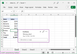 Status bar in Excel: how to customize and use
