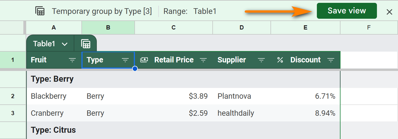 Seul guide dont vous avez besoin pour faire une table dans Google Sheets