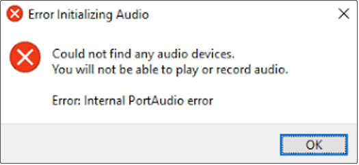 Beste Möglichkeiten, Audacity interner Portaudio -Fehler in Windows zu beheben