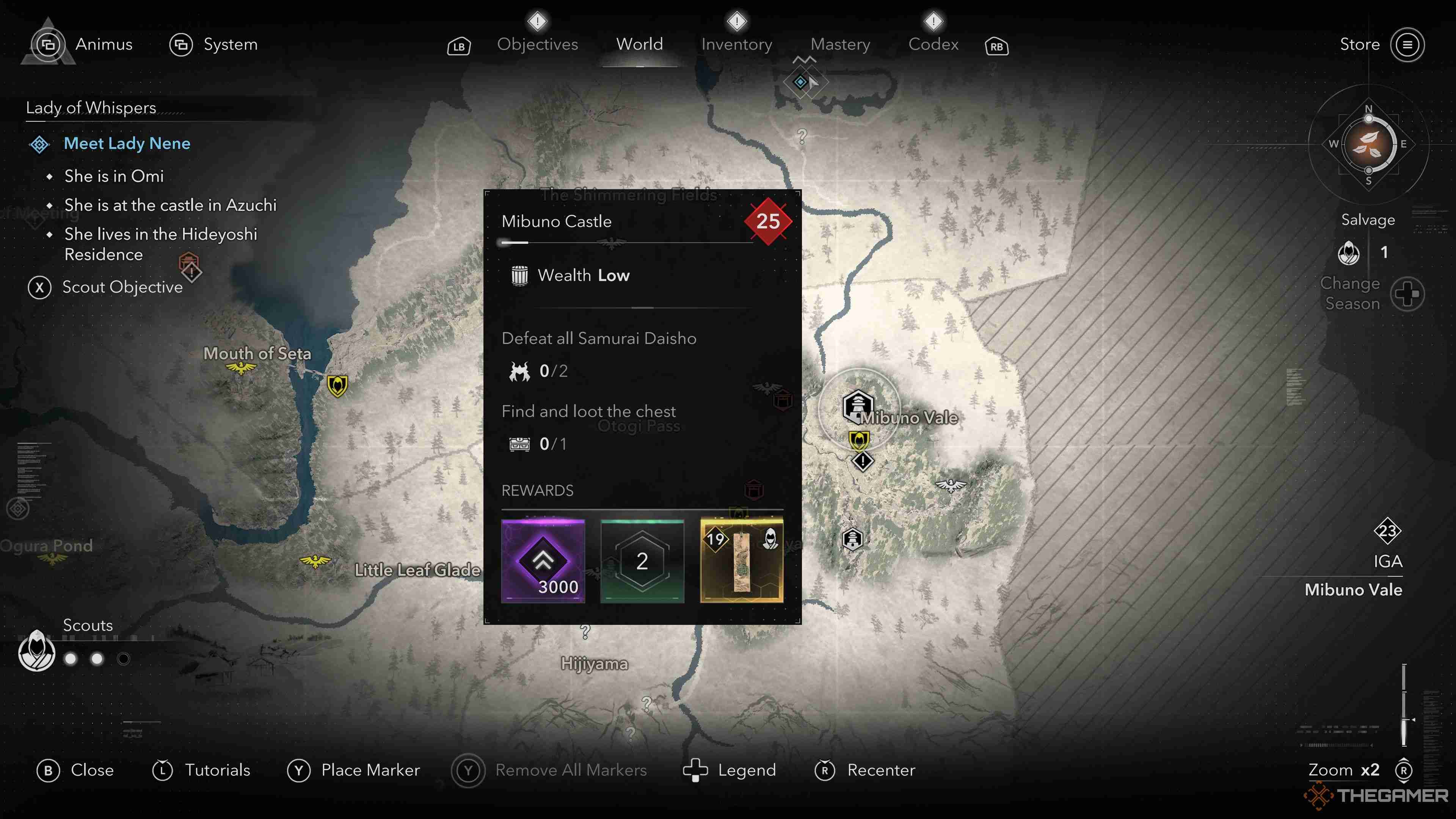 Assassin's Creed Shadows - Panduan Eksplorasi Istana Mibuno