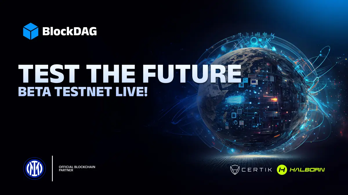 BlockDAG Launches Beta Testnet With 0M Raised, Ethereum Approaches ,000 & Tether Expands Into Media