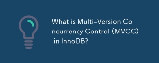 What is Multi-Version Concurrency Control (MVCC) in InnoDB?