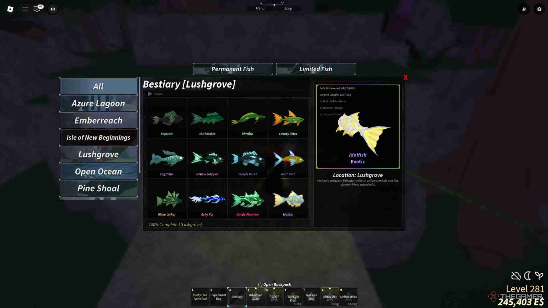  fisch so vervollst ndigen sie den ppigen bestiary leitfaden f r