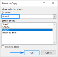 How to copy a sheet in Excel or move to another workbook