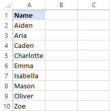 How to alphabetize in Excel: sort alphabetically columns and rows