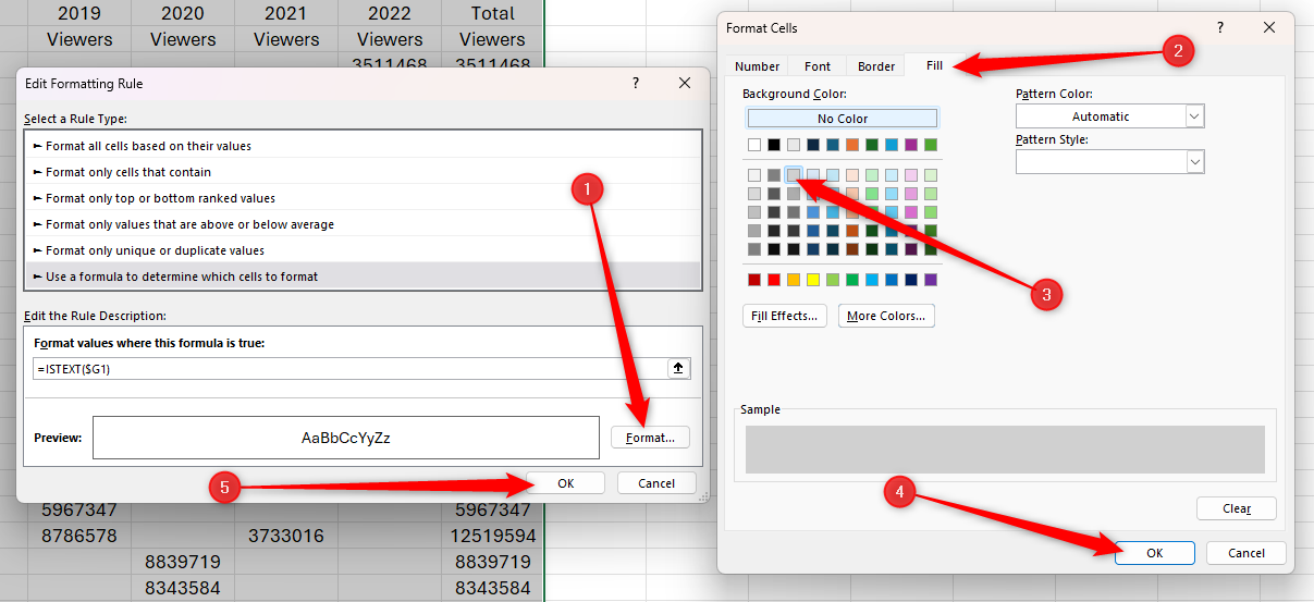 How to Format a Spilled Array in Excel