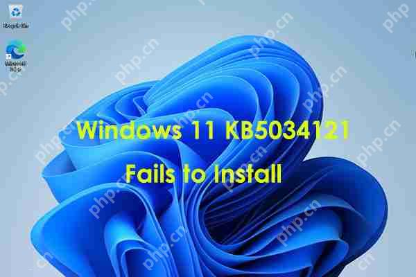 KB5034121 Windows 11 21H2에로드시 설치/고정 실패