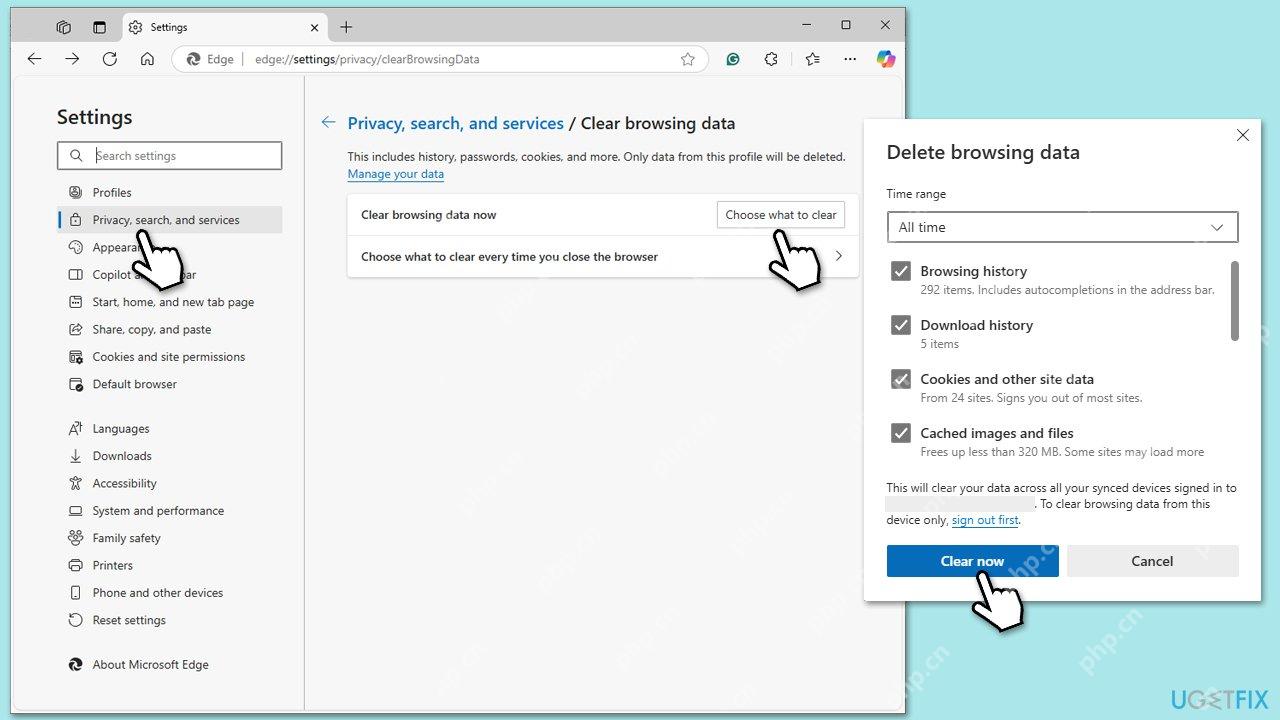 How to fix RESULT_CODE_MISSING_DATA error in Chrome and Edge?