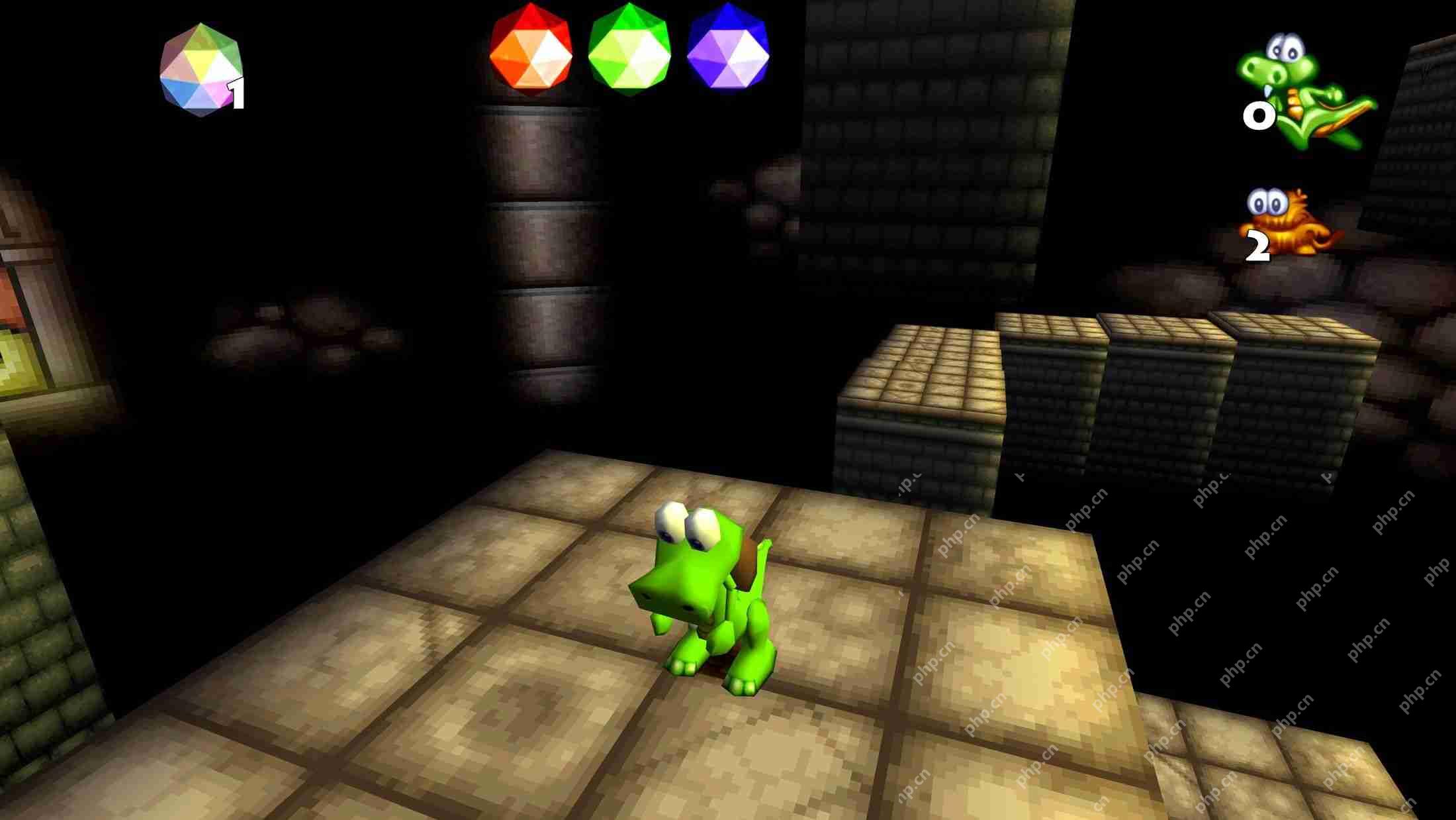 How to Complete Castle Island in Croc Legend Of The Gobbos