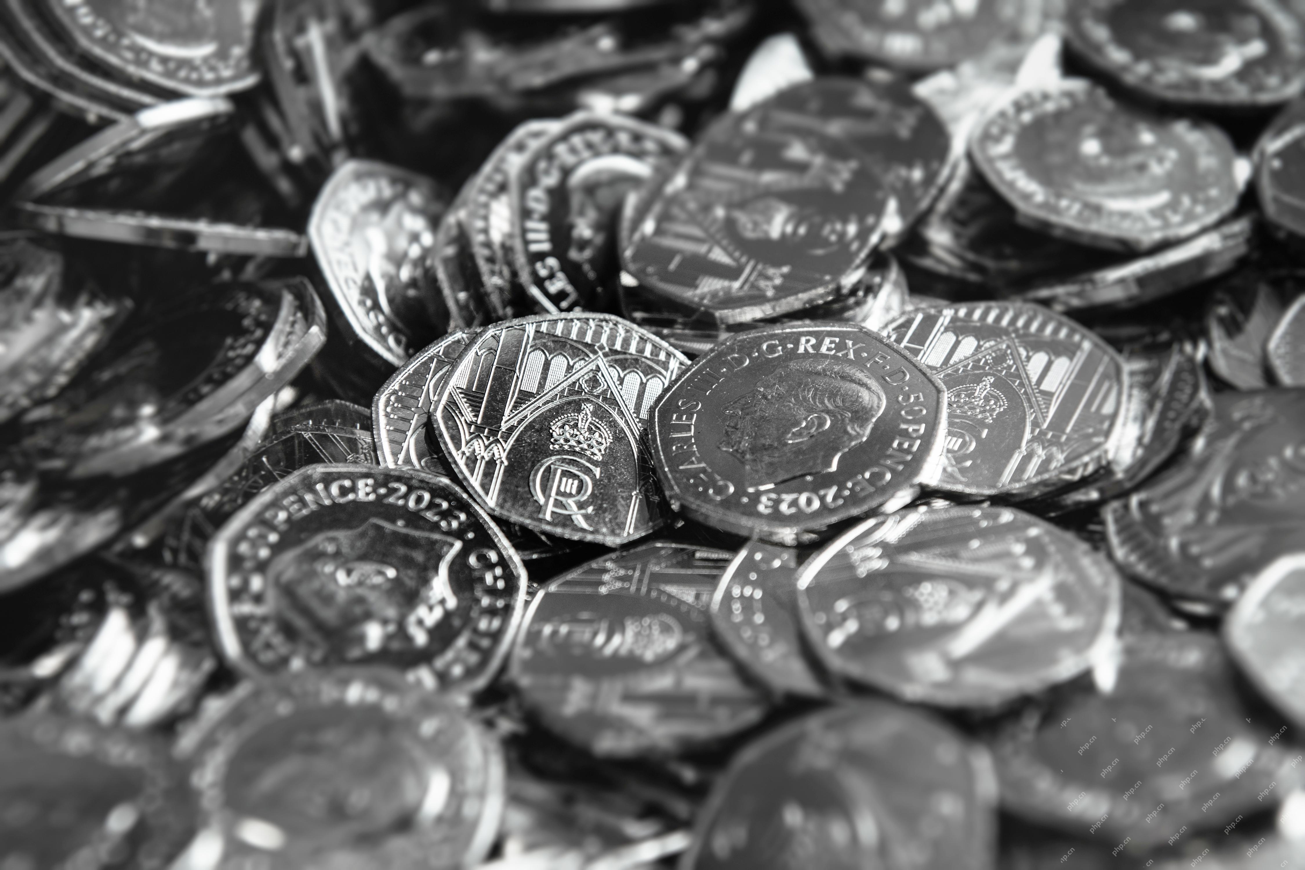 A RARE 50p coin has sold for 150 times its usual value - due to a tiny missing 'mark'