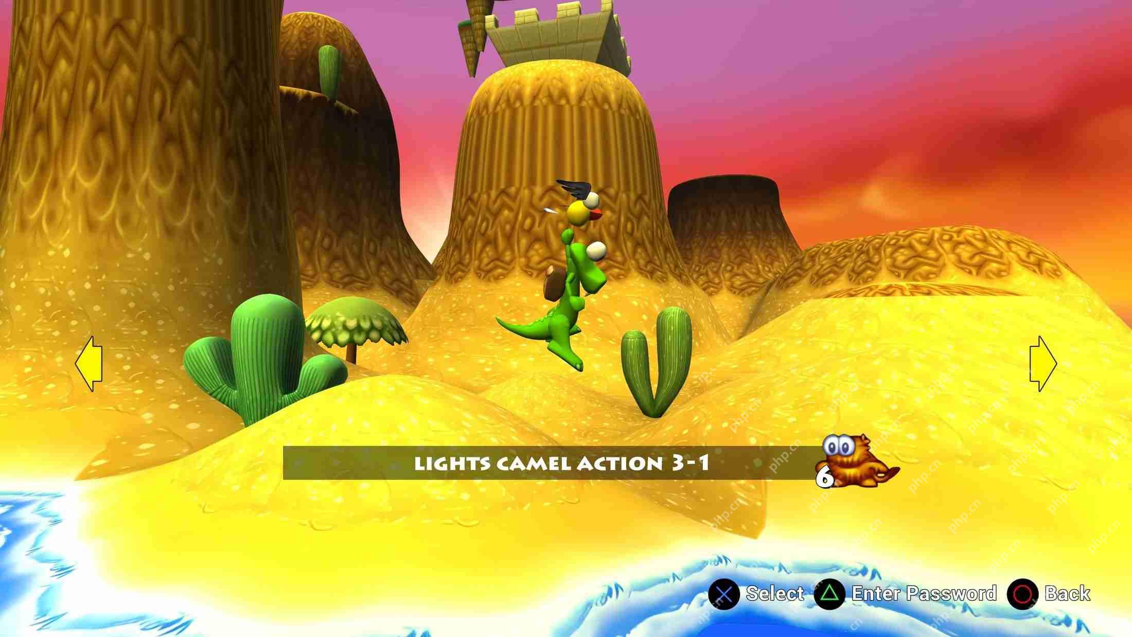 How to Complete Desert Island in Croc Legend of the Gobbos