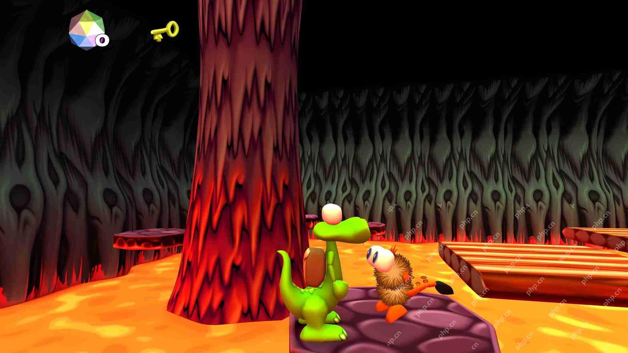 How to Complete Desert Island in Croc Legend of the Gobbos