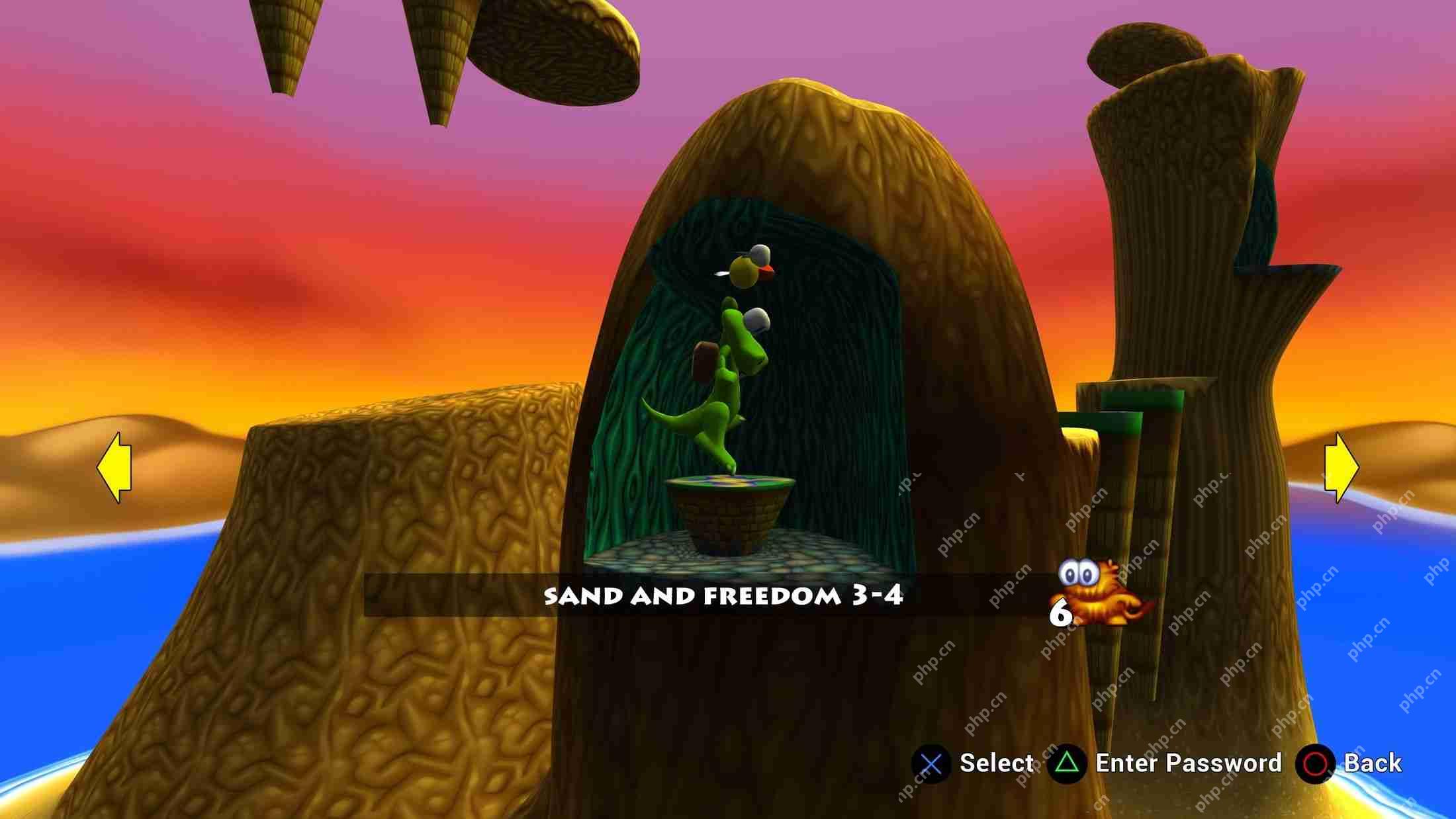 How to Complete Desert Island in Croc Legend of the Gobbos