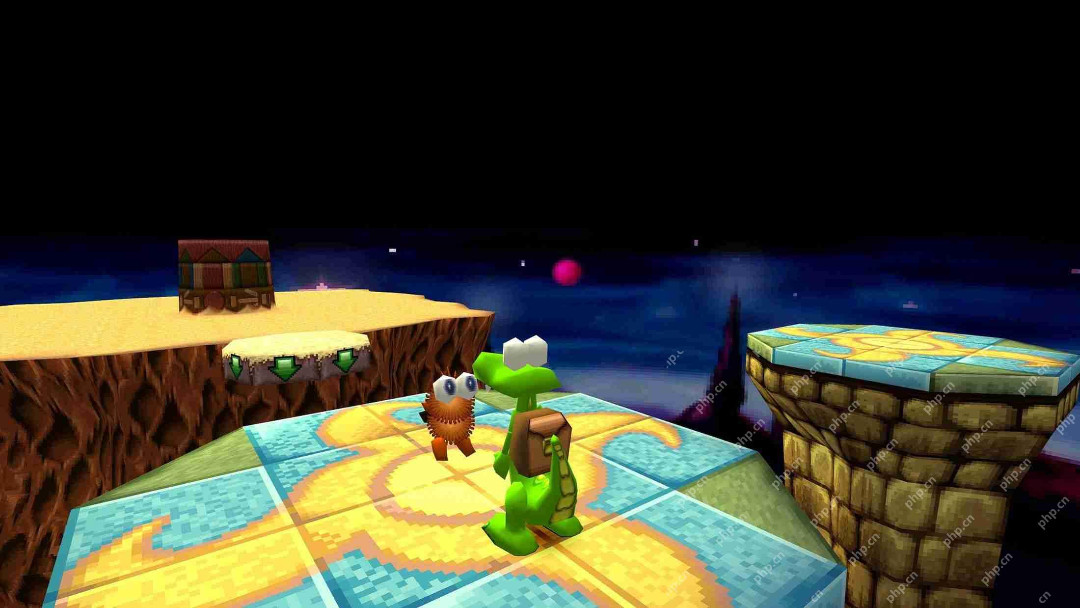 How to Complete Desert Island in Croc Legend of the Gobbos